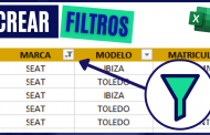 Cómo CREAR un FILTRO en Excel Cómo CREAR un FILTRO en Excel