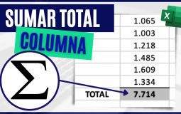 Cómo SUMAR valores de una COLUMNA en Excel Cómo SUMAR valores de una COLUMNA en Excel