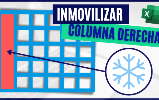 Cómo INMOVILIZAR la primera columna en Excel